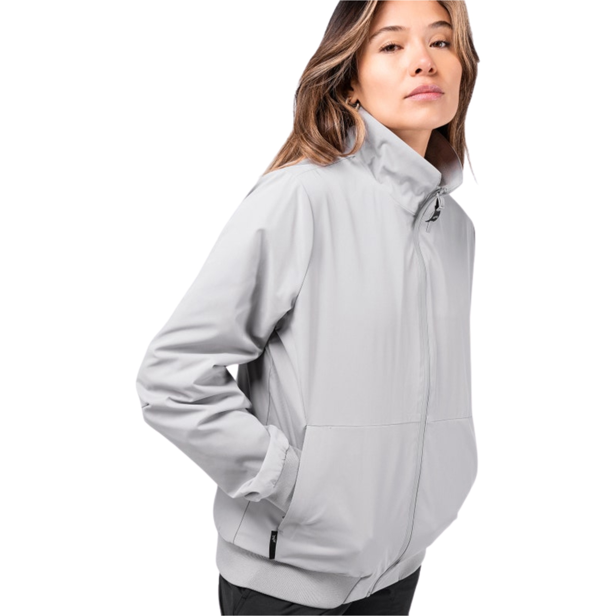 Zhik Womens Flight Jacket JKT-0070-W-PLT - Platinum